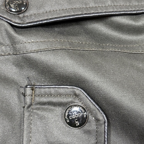 Vintage COOGI Australia Military Tactical Heavy Puffer Jacket Dark Gray Mens 4XL - Picture 7 of 16